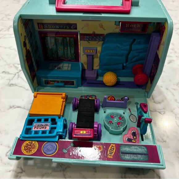 Vintage 1990’s Pound Puppies Pound Purries Workout Gym Playset - Picture 3 of 6